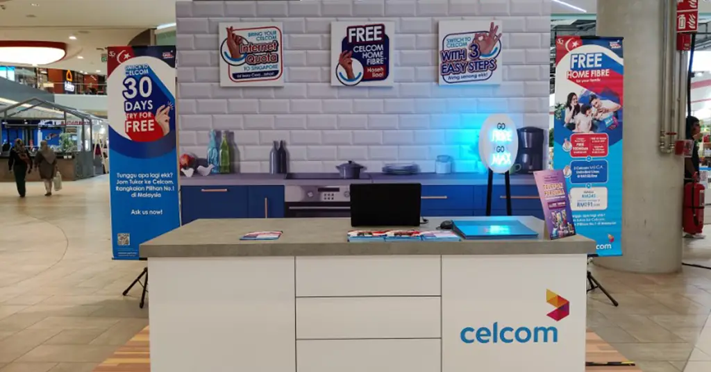 Cara Menghubungi Celcom Centre Johor Bahru