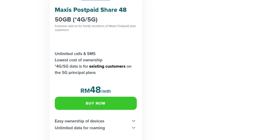 Harga Pelan Principal Line Harga Pelan Principal Line Maxis
