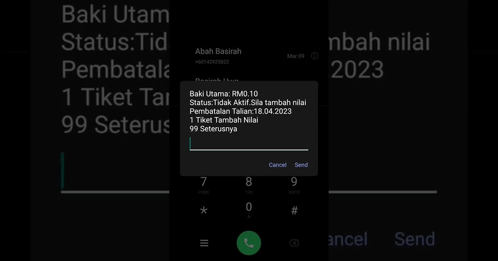 Tips untuk Mengelakkan Kehabisan Kredit Baki Tips untuk Mengelakkan Kehabisan Kredit Baki Maxis