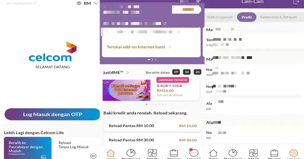 Cara Cek Umur SIM Card Celcom Melalui Celcom Life Cara Cek Umur SIM Card Celcom Melalui Celcom Life