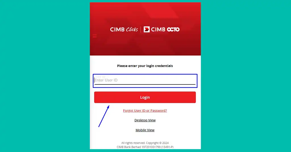 Log Masuk ke CIMB Clicks Log Masuk ke CIMB Clicks