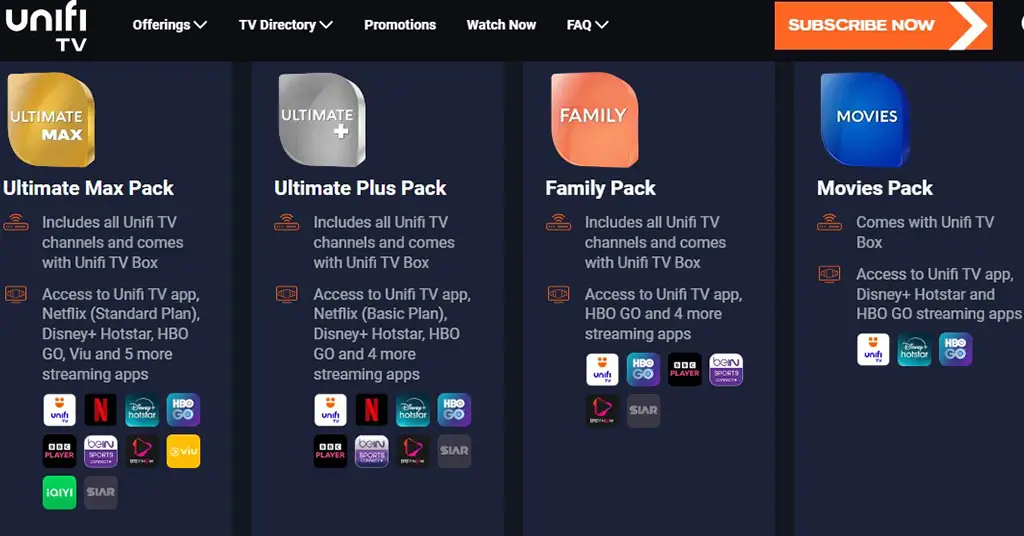 Pakej Langganan Unifi Plus Pakej Langganan Unifi Plus Box