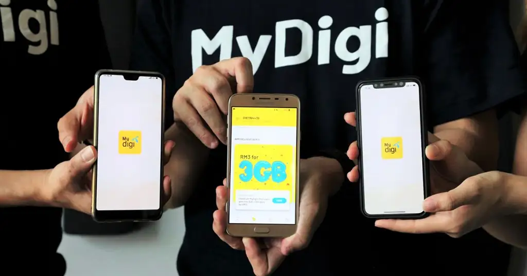 Penggunaan Aplikasi MyDigi Penggunaan Aplikasi MyDigi