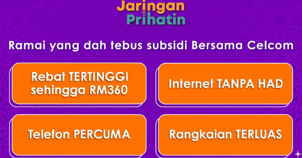 Program Jaringan Prihatin Celcom Program Jaringan Prihatin Celcom