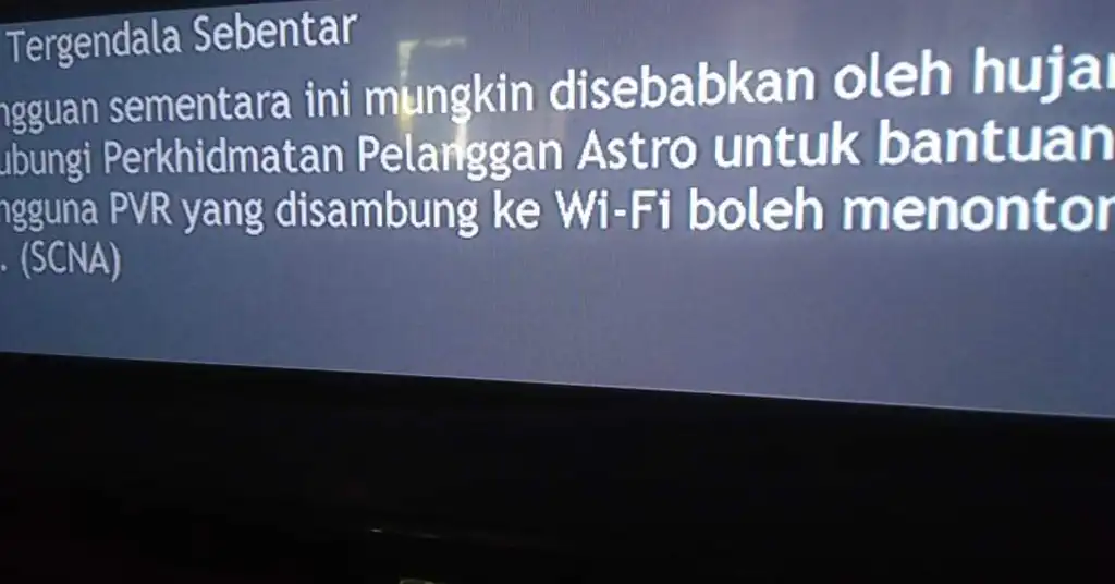 Punca Masalah Astro Njoi Tiada Siaran Punca Masalah Astro Njoi Tiada Siaran