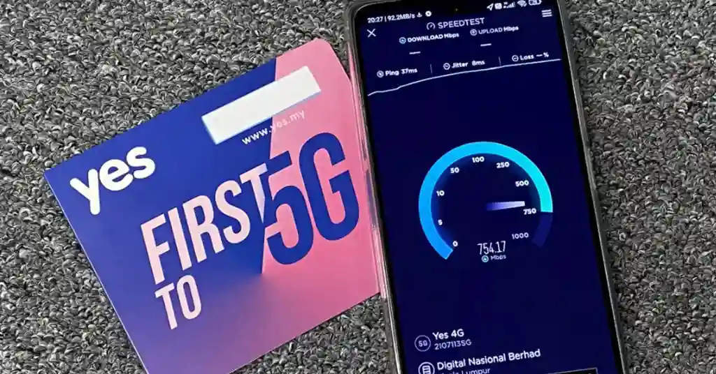 Yes Prepaid 5G Yes Prepaid 5G