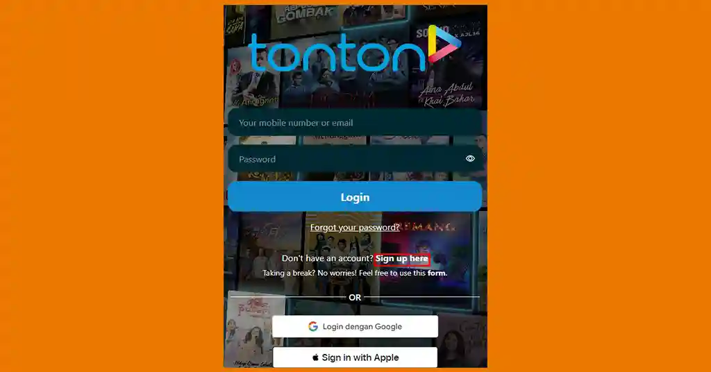 1. Layari Laman Web Tonton 1. Layari Laman Web Tonton