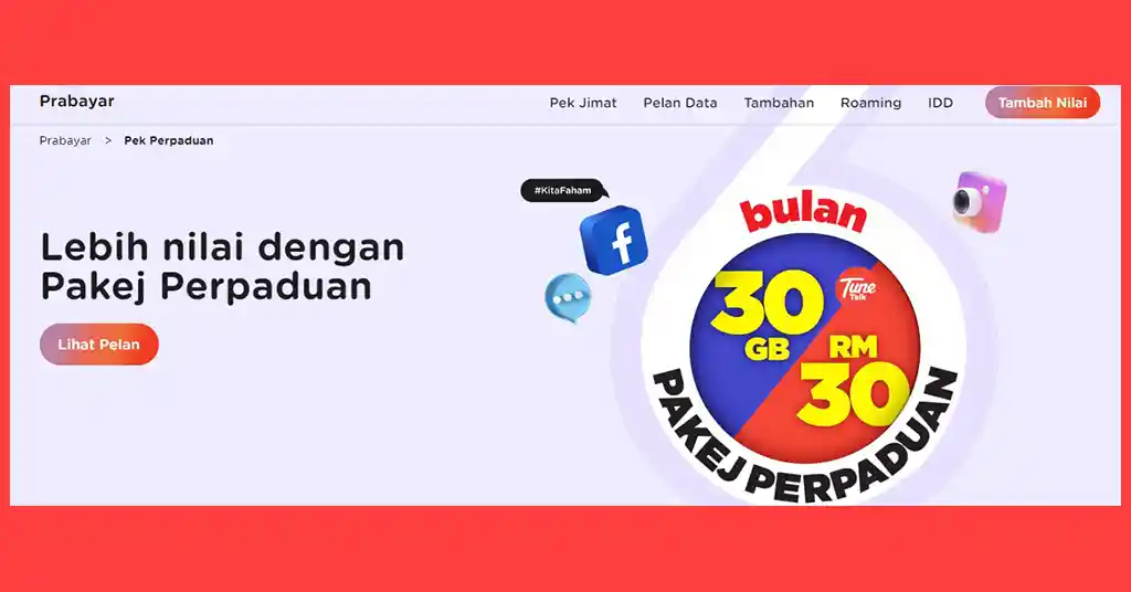 Apa itu Pakej Perpaduan TuneTalk Apa itu Pakej Perpaduan TuneTalk