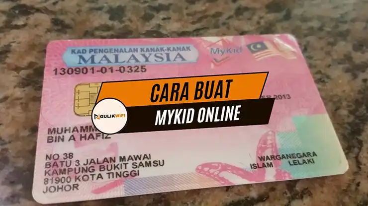 Cara Buat MyKid Online