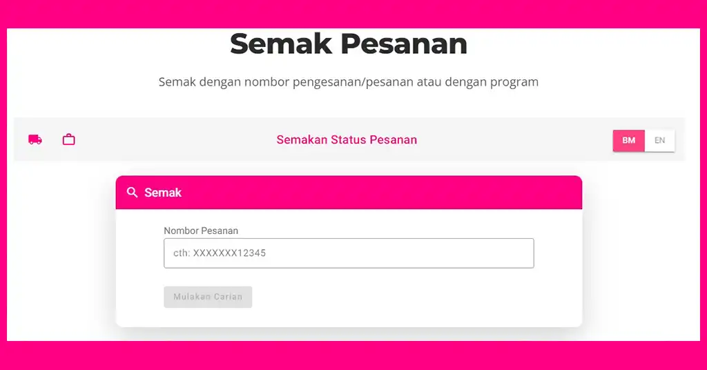 Cara Semak Jaringan Prihatin YES Cara Semak Jaringan Prihatin YES