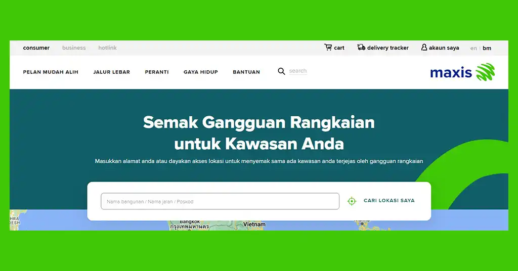 Cara Semak Maxis Internet Down Cara Semak Maxis Internet Down