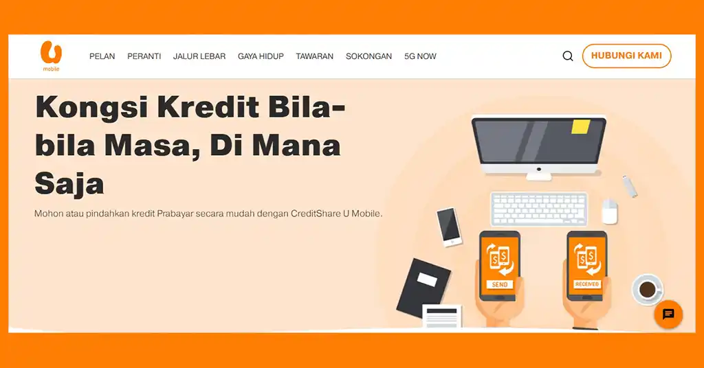 Cara Share Kredit UMobile Melalui Laman Web Cara Share Kredit UMobile Melalui Laman Web