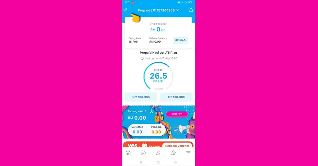 Cara Share Kredit Yes Menggunakan Aplikasi MyYes Cara Share Kredit Yes Menggunakan Aplikasi MyYes