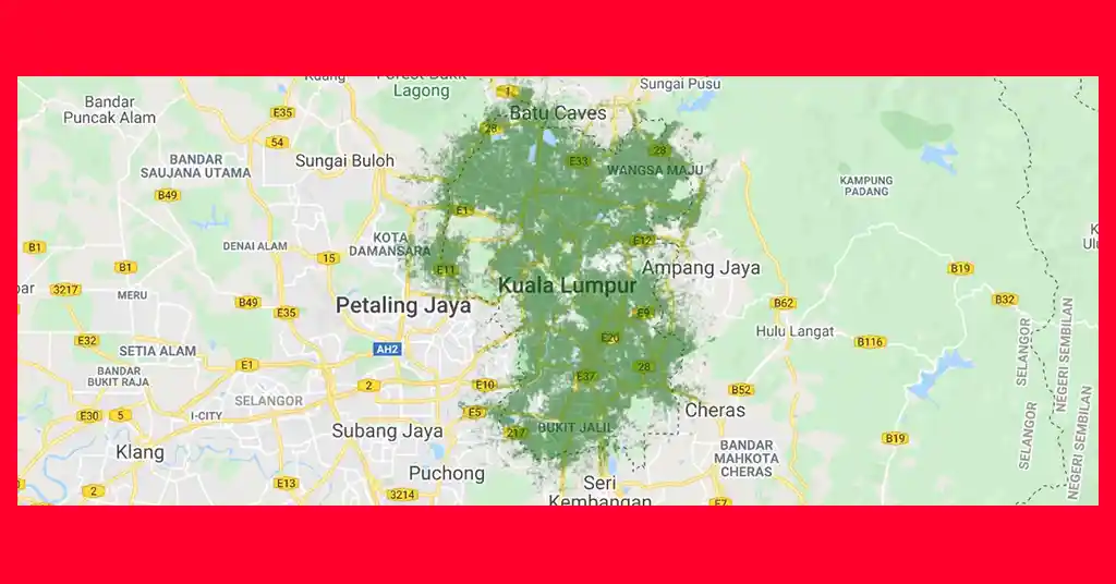 Coverage UMobile Vs Digi Coverage UMobile Vs Digi