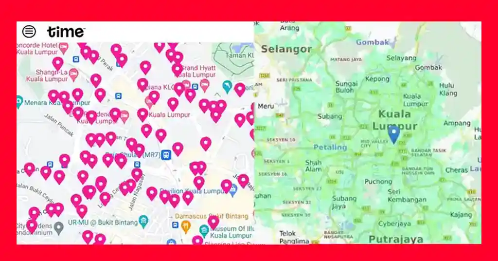 Liputan Kawasan Time Vs Unifi Liputan Kawasan Time Vs Unifi