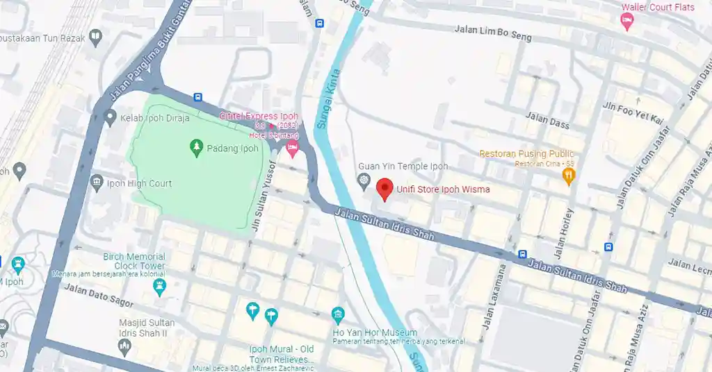 Lokasi TMPoint Ipoh Wisma Lokasi TMPoint Ipoh Wisma