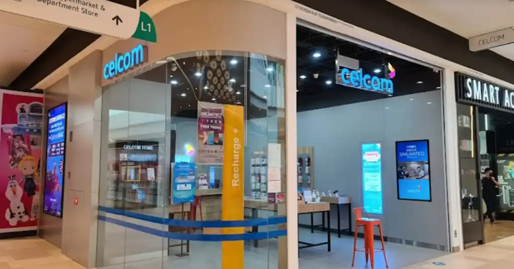 Perkhidmatan Celcom Setia City Mall Perkhidmatan Celcom Setia City Mall