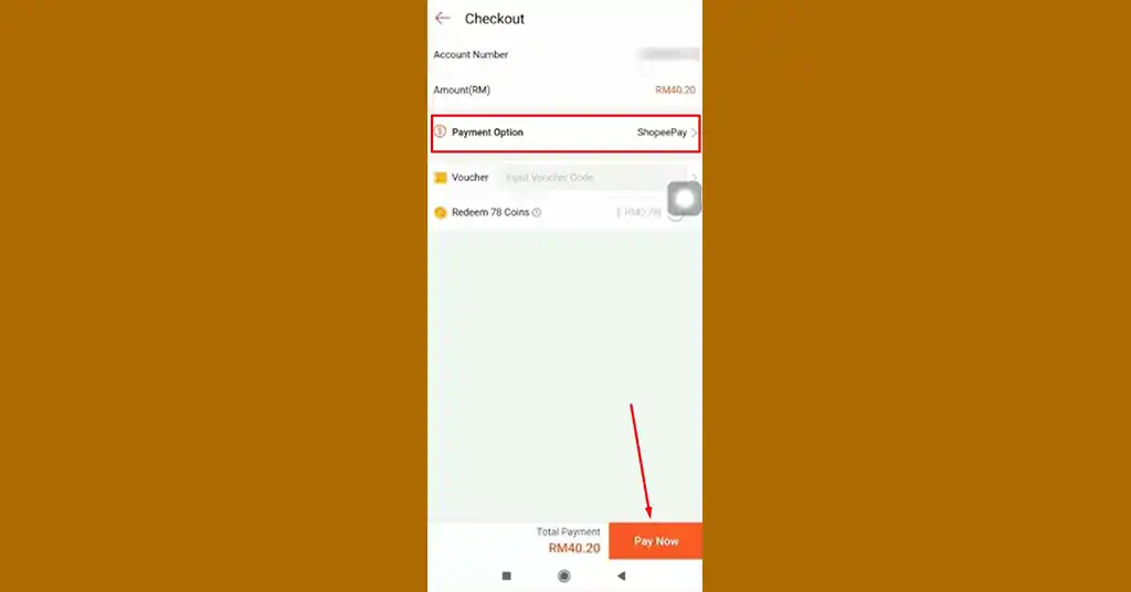 Pilih Kaedah Pembayaran Pilih Kaedah Pembayaran