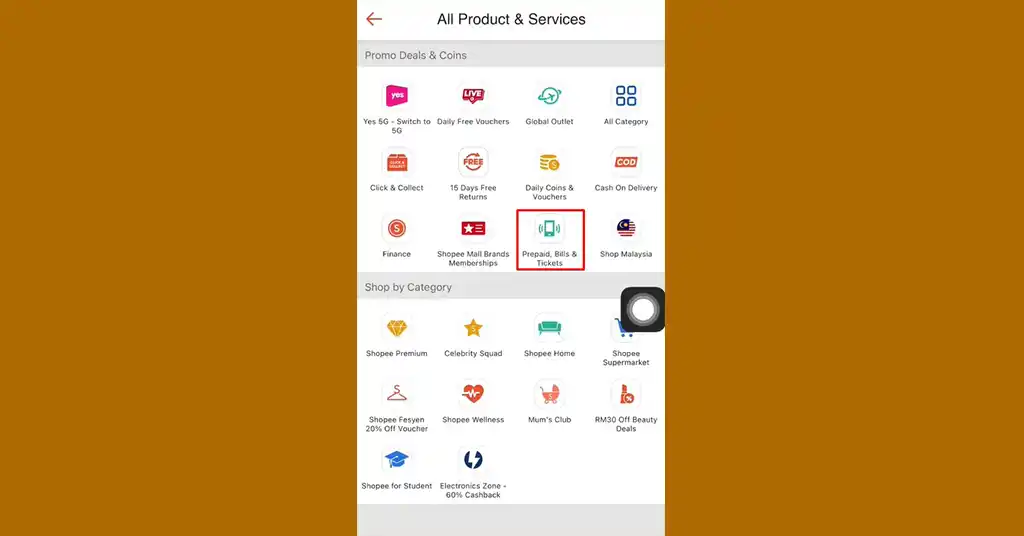 Pilih Tickets Top ups Bills Pilih Tickets, Top ups & Bills