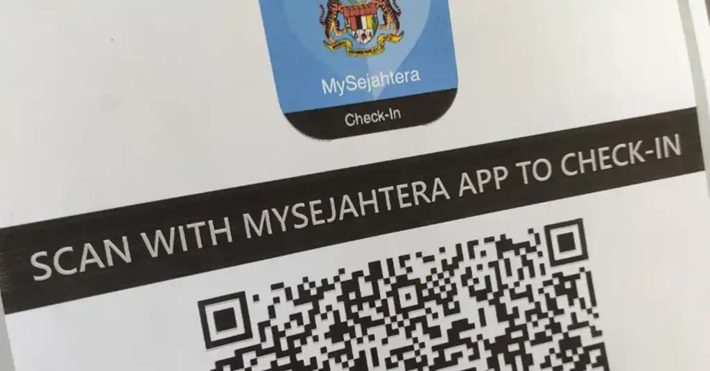 Tip Menampal QR Code MySejahtera Tip Menampal QR Code MySejahtera