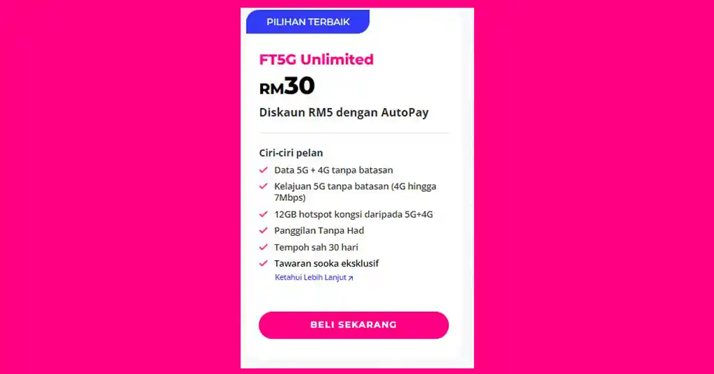 Yes Prepaid FT5G Unlimited Yes Prepaid FT5G Unlimited