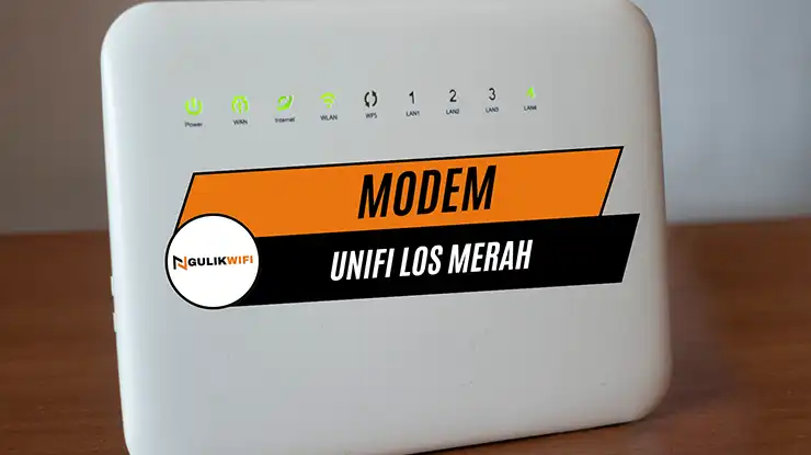 Modem Unifi Los Merah