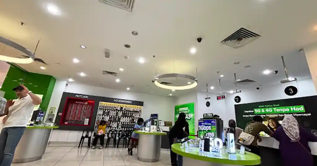 Maxis IOI City Mall dan Alamat Maxis IOI City Mall