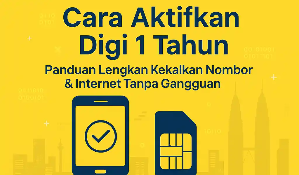 Cara Aktifkan Digi 1 Tahun Terkini Cara Aktifkan Digi 1 Tahun Terkini