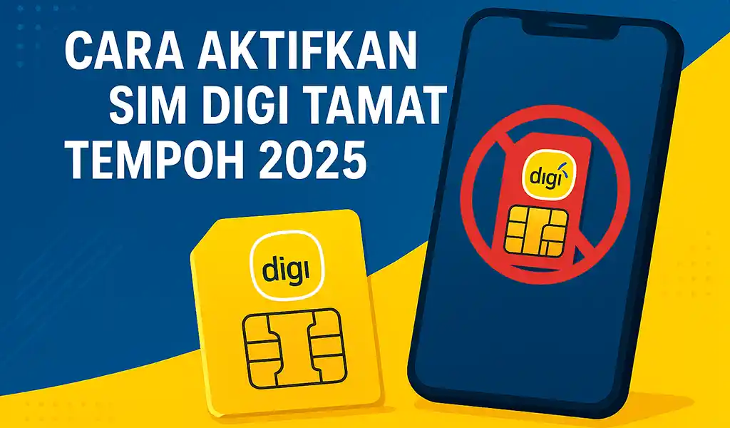 Cara Aktifkan SIM Digi Tamat Tempoh Cara Aktifkan SIM Digi Tamat Tempoh