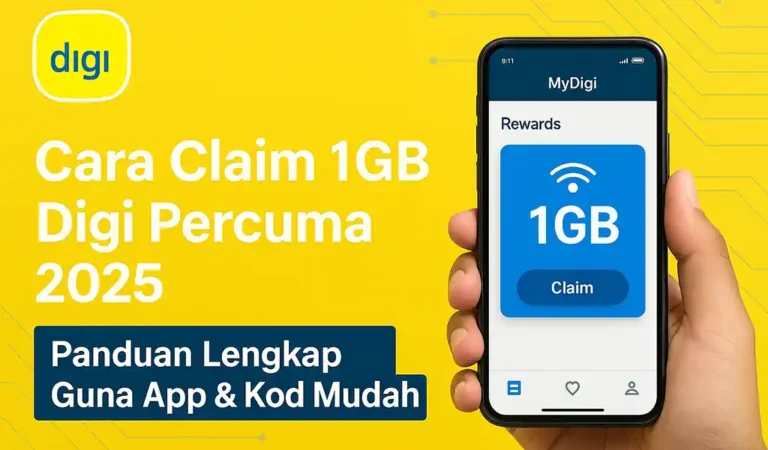 Cara Claim 1GB Digi Percuma