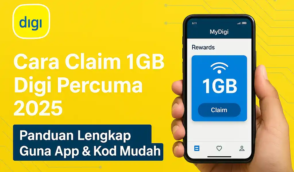 Cara Claim 1GB Digi Percuma Cara Claim 1GB Digi Percuma