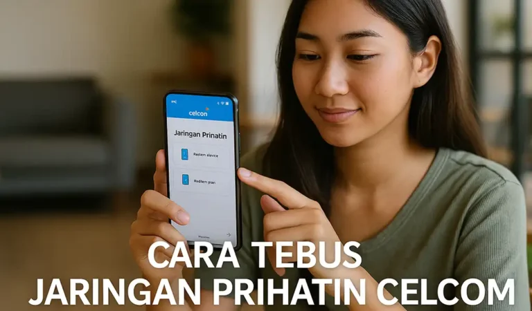 Cara Tebus Jaringan Prihatin Celcom