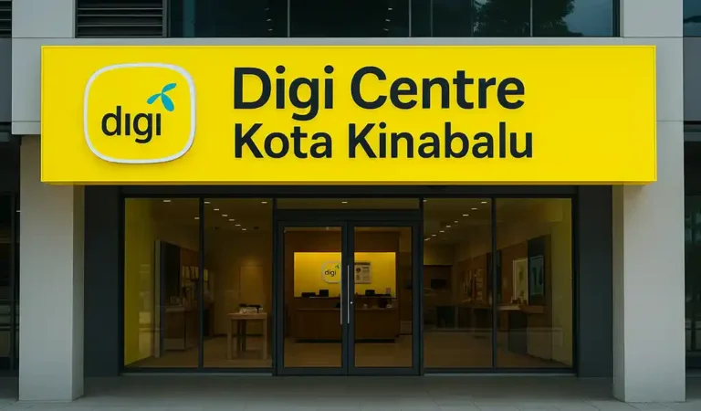 Digi Centre Kota Kinabalu Lokasi, Waktu Operasi & Servis
