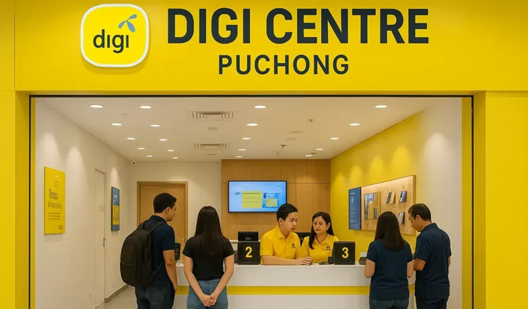 Digi Centre Puchong Lokasi, Waktu Operasi & Servis