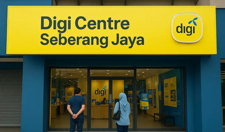 Digi Centre Seberang Jaya Lokasi dan Waktu Operasi