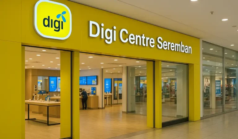 Digi Centre Seremban Lokasi, Waktu Operasi & Servis