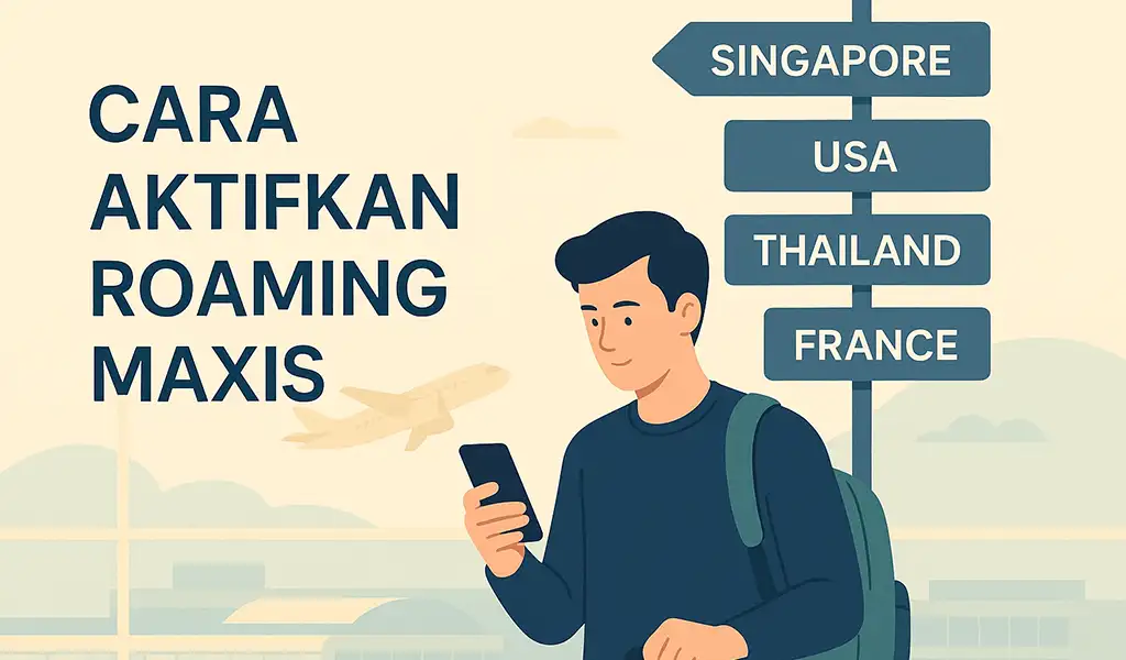 Cara Aktifkan Roaming Maxis Prabayar Pascabayar Cara Aktifkan Roaming Maxis Prabayar & Pascabayar